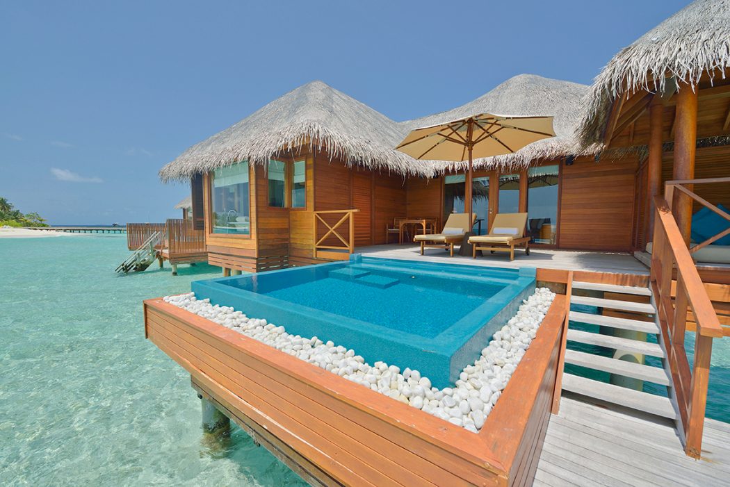 112659huvafen fushi lagoon bungalow with pool2 10 Most Unusual Restaurants in The World - 29