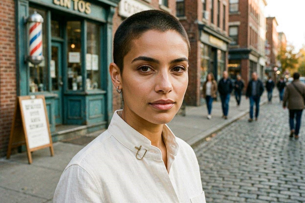 18 Short Hairstyles to Try & Make Those with Long Hair Cry 18 Buzz Cut for women 18 Short Hairstyles to Try & Make Those with Long Hair Cry - 18