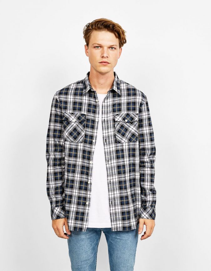 Checked-Shirt-675x866 6 Stylish Fall Outfits for School