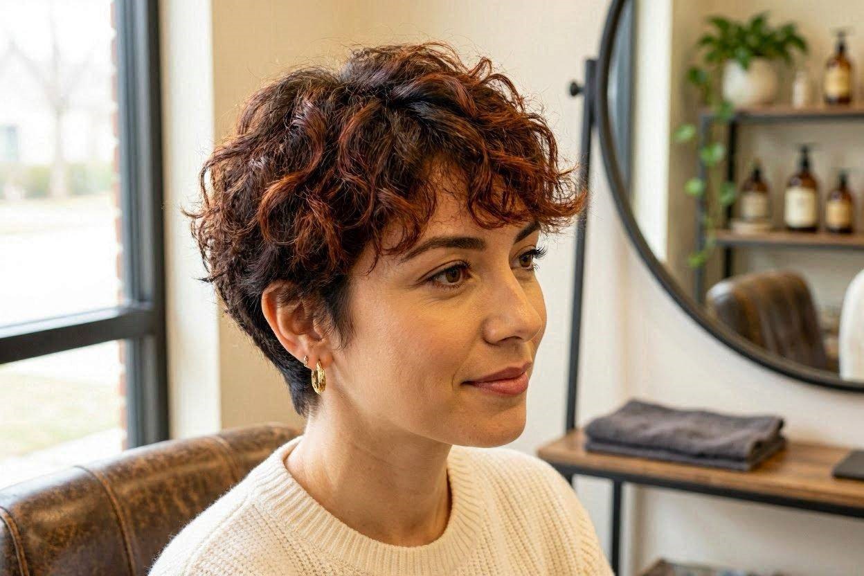 18 Short Hairstyles to Try & Make Those with Long Hair Cry 15 Curly Pixie Cut 18 Short Hairstyles to Try & Make Those with Long Hair Cry - 15