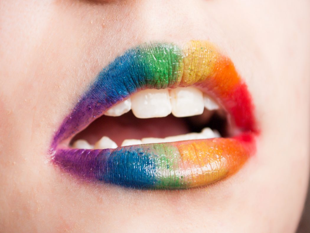 Do-a-Rainbow-Lip-Step-9 16 Creative Lip Makeup Art Trends in 2022
