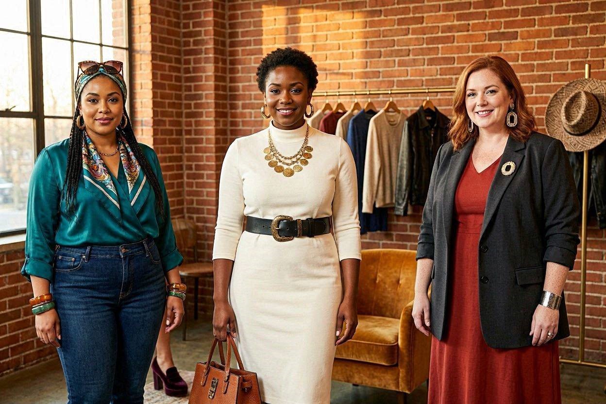 8 Fascinating Fashion Hacks for Plus Size Women 11 Elevate Every Outfit with Statement Accessories 8 Fascinating Fashion Hacks for Plus Size Women - 10