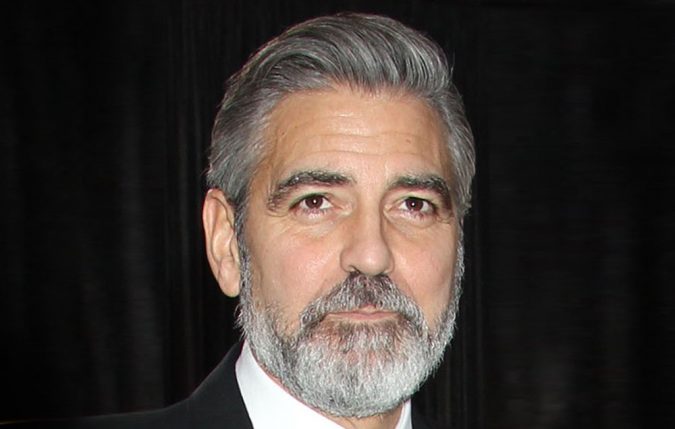 35 Stellar Men’s Hairstyles for Spring and Summer 11 George Clooney 35 Stellar Men’s Hairstyles for Spring and Summer - 11