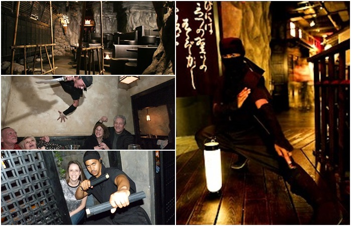 10 Most Unusual Restaurants in The World 9 Ninja NewYork 10 Most Unusual Restaurants in The World - 9