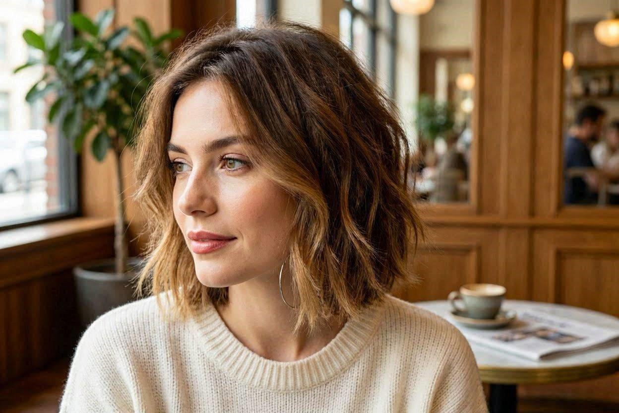 18 Short Hairstyles to Try & Make Those with Long Hair Cry 14 Shaggy Bob 18 Short Hairstyles to Try & Make Those with Long Hair Cry - 14