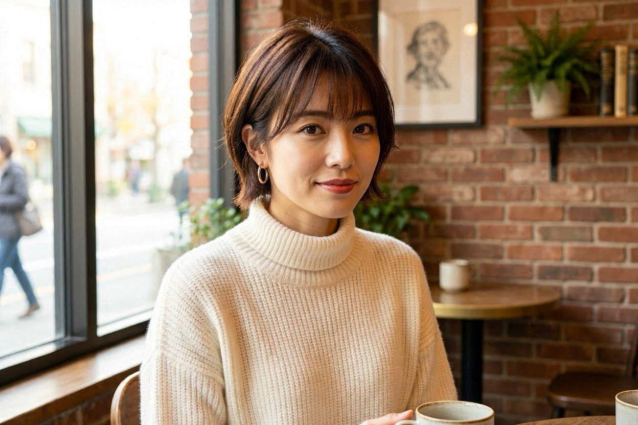 18 Short Hairstyles to Try & Make Those with Long Hair Cry 16 Short Hair with Curtain Bangs 18 Short Hairstyles to Try & Make Those with Long Hair Cry - 16