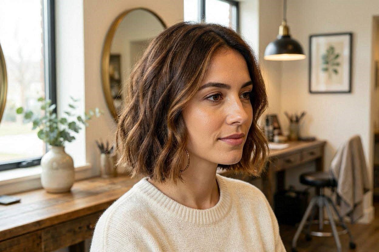 18 Short Hairstyles to Try & Make Those with Long Hair Cry 19 Short Wavy Bob 18 Short Hairstyles to Try & Make Those with Long Hair Cry - 19