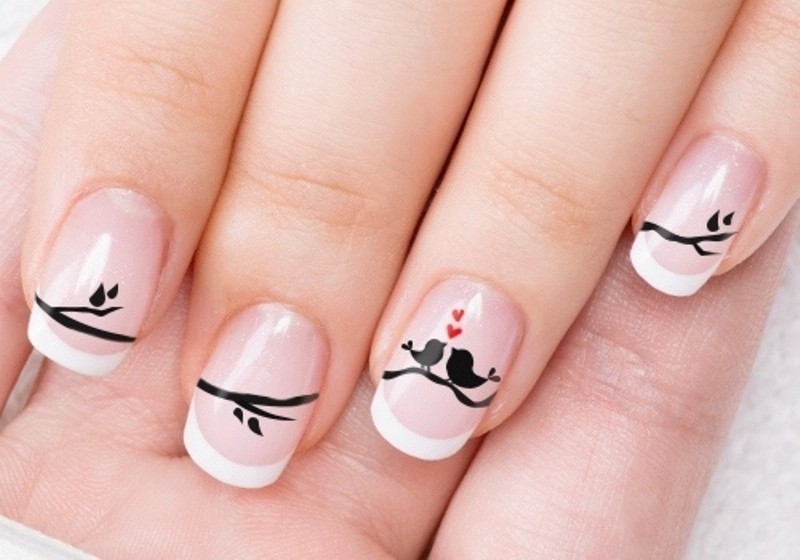 50+ Lovely Valentine's Day Nail Art Ideas 104 Valentines Day Nails 2017 101 50+ Lovely Valentine's Day Nail Art Ideas - 104