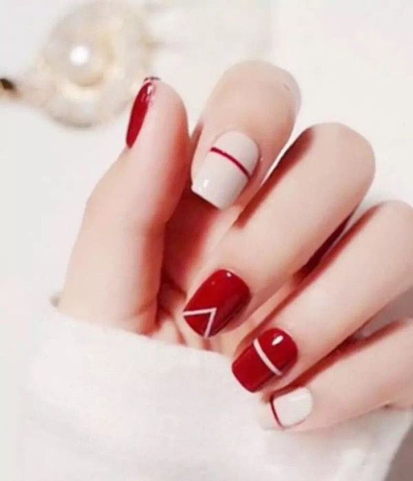 Valentines-Day-Nails-2017-109 50+ Lovely Valentine's Day Nail Art Ideas 2020