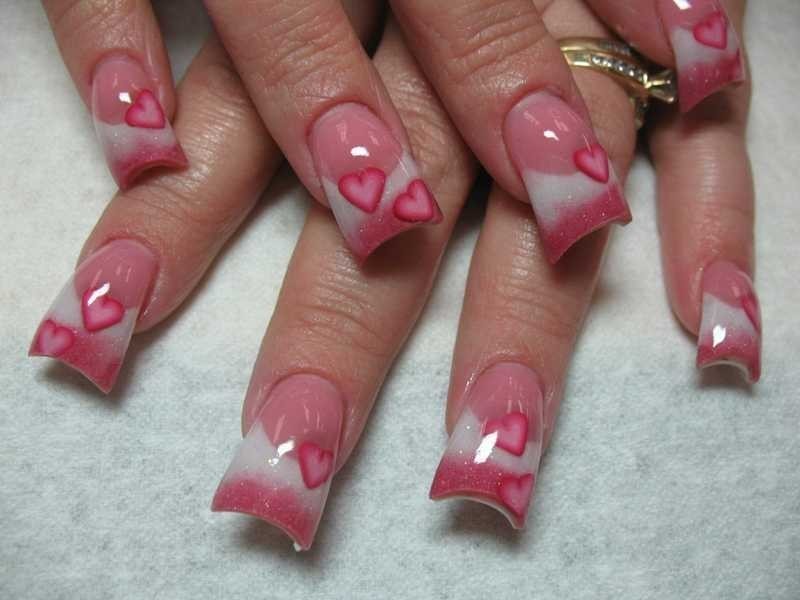 50+ Lovely Valentine's Day Nail Art Ideas 114 Valentines Day Nails 2017 112 50+ Lovely Valentine's Day Nail Art Ideas - 114