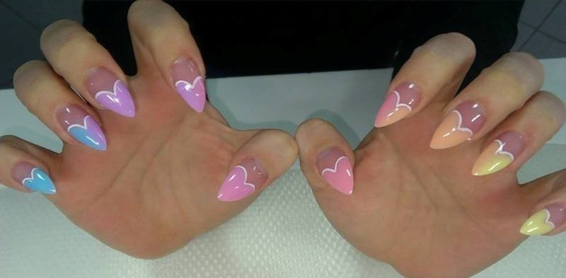 50+ Lovely Valentine's Day Nail Art Ideas 118 Valentines Day Nails 2017 116 50+ Lovely Valentine's Day Nail Art Ideas - 118