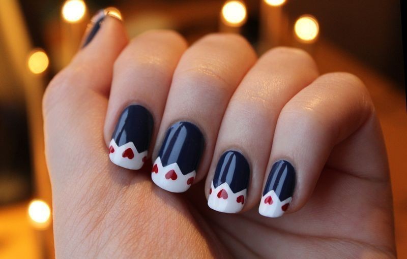 Valentines Day Nails 2017 123 50+ Lovely Valentine's Day Nail Art Ideas - 125