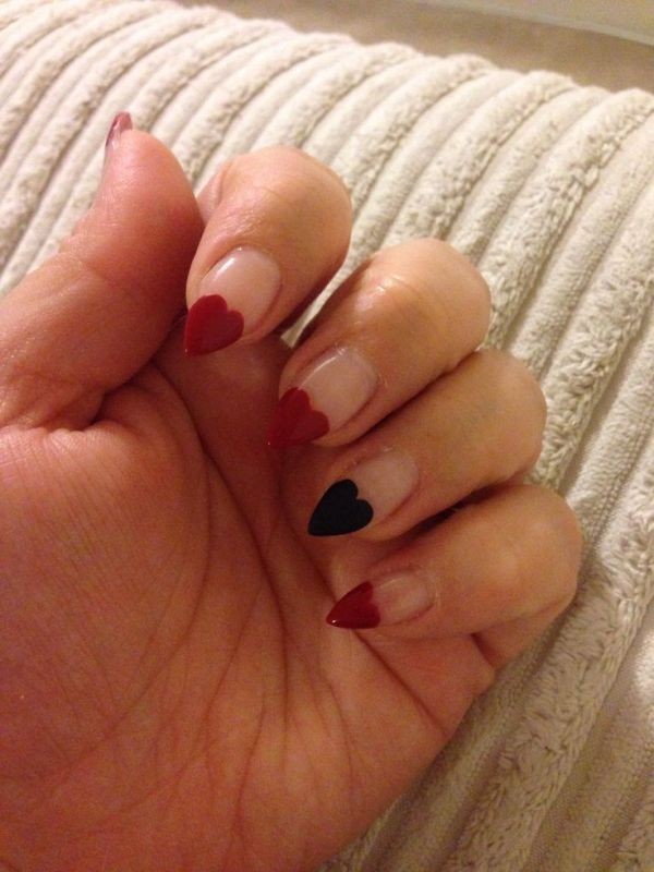 50+ Lovely Valentine's Day Nail Art Ideas 20 Valentines Day Nails 2017 18 50+ Lovely Valentine's Day Nail Art Ideas - 20