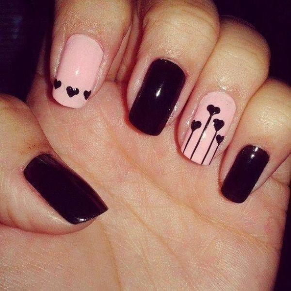 50+ Lovely Valentine's Day Nail Art Ideas 61 Valentines Day Nails 2017 58 50+ Lovely Valentine's Day Nail Art Ideas - 61
