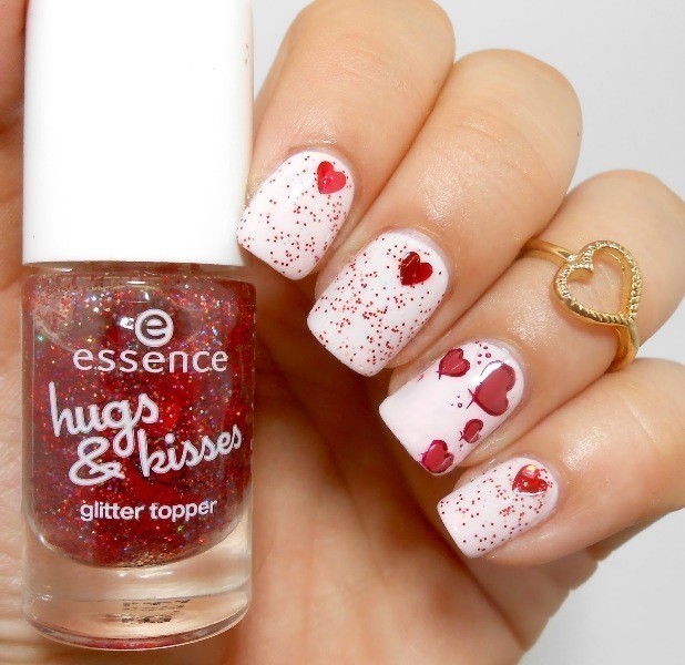50+ Lovely Valentine's Day Nail Art Ideas 70 Valentines Day Nails 2017 67 50+ Lovely Valentine's Day Nail Art Ideas - 70