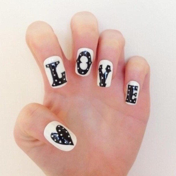 50+ Lovely Valentine's Day Nail Art Ideas 71 Valentines Day Nails 2017 68 50+ Lovely Valentine's Day Nail Art Ideas - 71