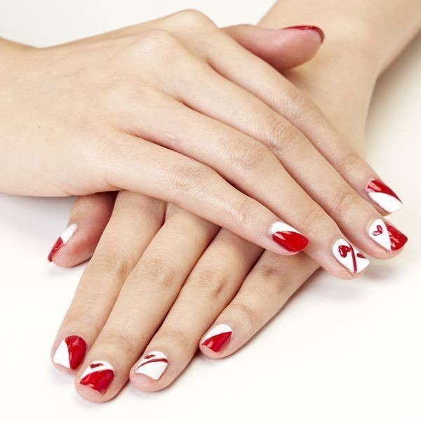 50+ Lovely Valentine's Day Nail Art Ideas 78 Valentines Day Nails 2017 75 50+ Lovely Valentine's Day Nail Art Ideas - 78