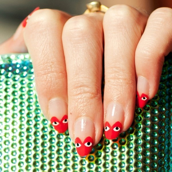 50+ Lovely Valentine's Day Nail Art Ideas 81 Valentines Day Nails 2017 78 50+ Lovely Valentine's Day Nail Art Ideas - 81