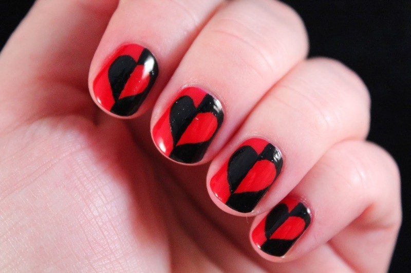 50+ Lovely Valentine's Day Nail Art Ideas 93 Valentines Day Nails 2017 90 50+ Lovely Valentine's Day Nail Art Ideas - 93
