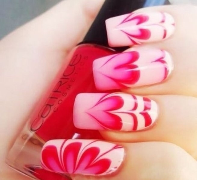 50+ Lovely Valentine's Day Nail Art Ideas 96 Valentines Day Nails 2017 93 50+ Lovely Valentine's Day Nail Art Ideas - 96
