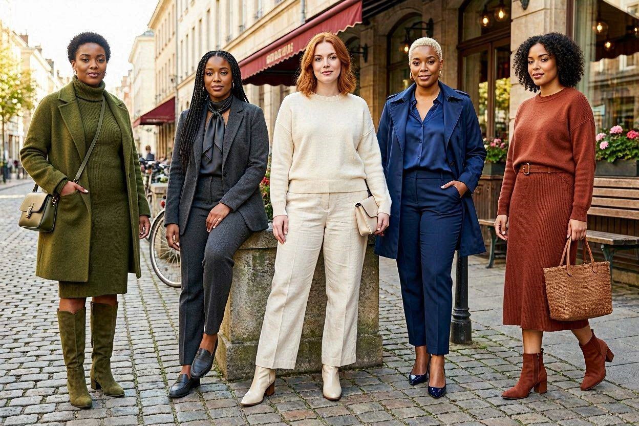8 Fascinating Fashion Hacks for Plus Size Women 4 Wear Monochromatic Outfits 8 Fascinating Fashion Hacks for Plus Size Women - 3