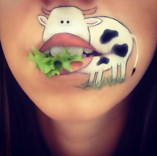 15 Creative Lip Makeup Art Trends 40 b0b468cc5304b38f8bcfe028f6f51ebb 15 Creative Lip Makeup Art Trends - 40