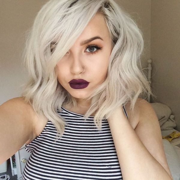 blonde-and-pastels-11 80+ Marvelous Color Ideas for Women with Short Hair