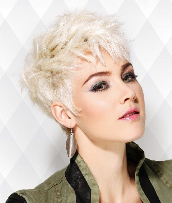 blonde and pastels 15 80+ Marvelous Color Ideas for Women with Short Hair - 104