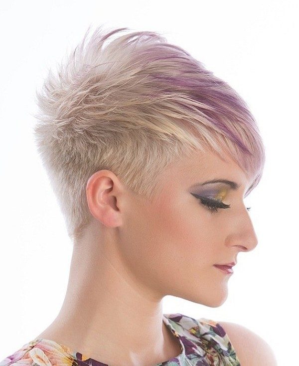 blonde and pastels 16 80+ Marvelous Color Ideas for Women with Short Hair - 105