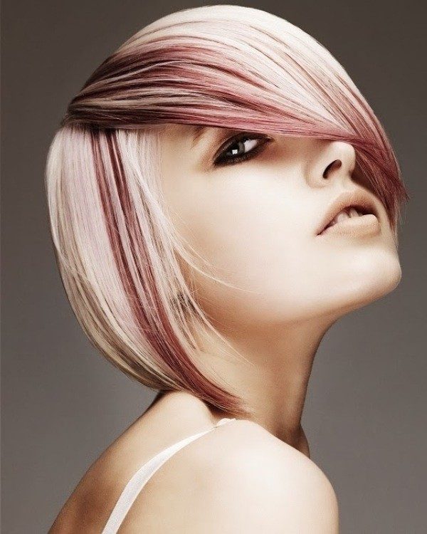blonde and pastels 17 80+ Marvelous Color Ideas for Women with Short Hair - 106