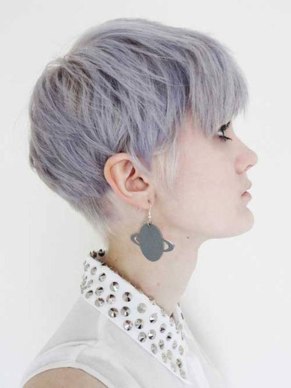 blonde-and-pastels-22 80+ Marvelous Color Ideas for Women with Short Hair