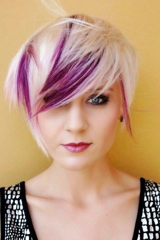 blonde-and-pastels-3 80+ Marvelous Color Ideas for Women with Short Hair