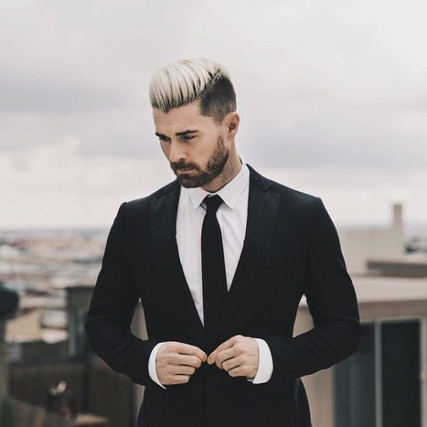 dark roots 7 50+ Hottest Hair Color Ideas for Men - 41