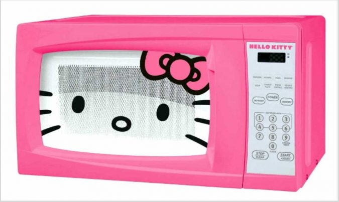 hello kitty room hello kitty microwave oven 1f2a734d2368c5bd 1 9 Unusual «Hello Kitty» Products! - 11
