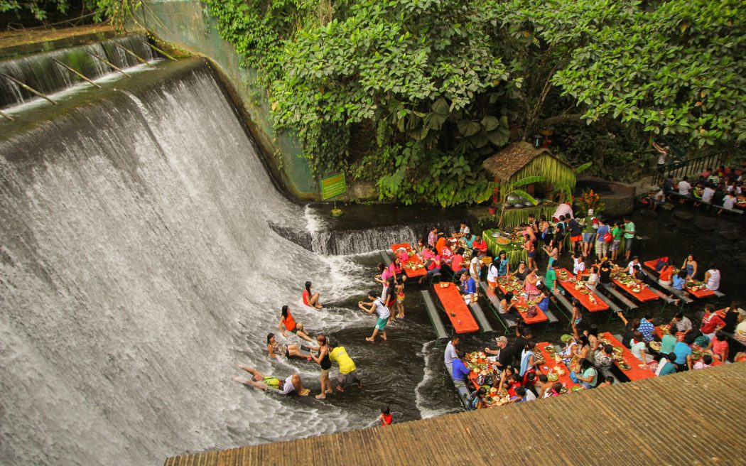 10 Most Unusual Restaurants in The World 49 labassin waterfall restaurant ph0616 10 Most Unusual Restaurants in The World - 49