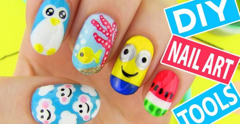 maxresdefault 3 10 Terrific «Back to School» Nail Art for Kids - 1