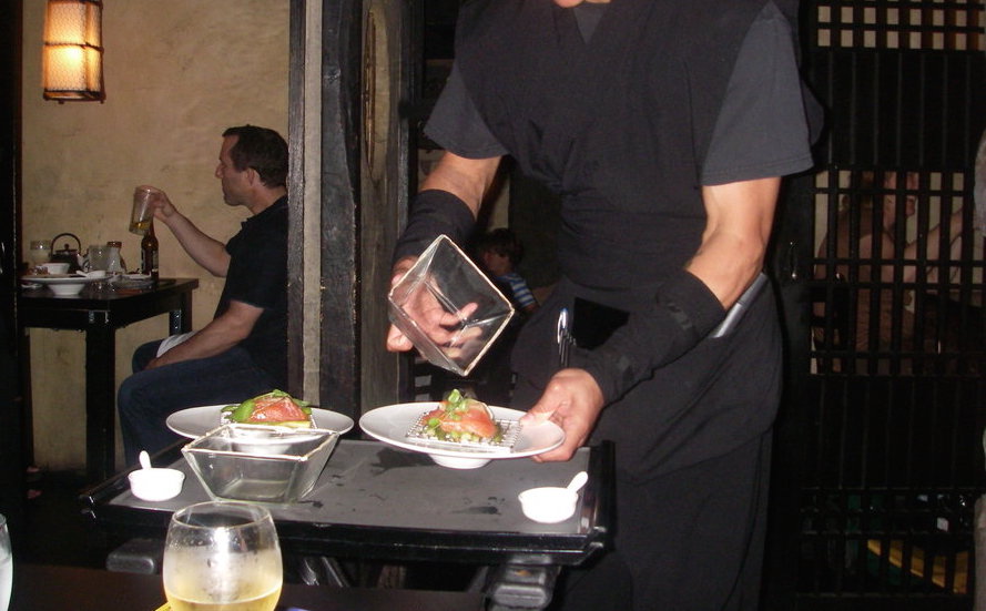 nyc the ninja restaurant our waiter by kabuki sohma d5i1q0f 10 Most Unusual Restaurants in The World - 11