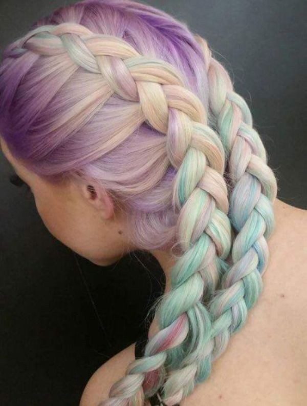 pastel-hair-colors-9 33 Fabulous Spring & Summer Hair Colors for Women 2022