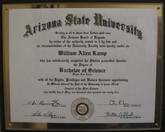 ASU-diploma-675x540 Top 6 Online Colleges in the USA in 2022