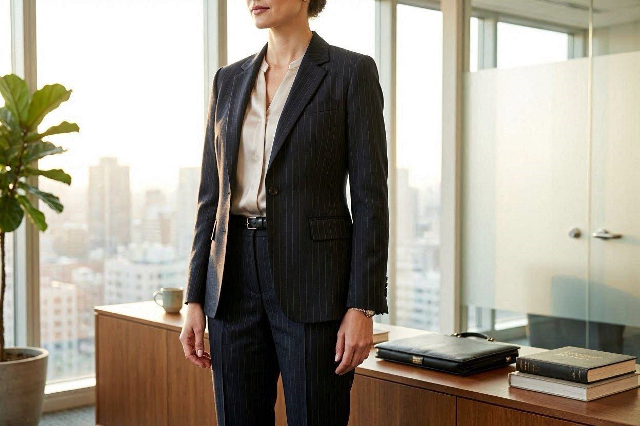 Top 18 Awesome Striped Outfit Ideas for Different Occasions 18 Pinstripe Business Suit Outfit Top 18 Awesome Striped Outfit Ideas for Different Occasions - 18