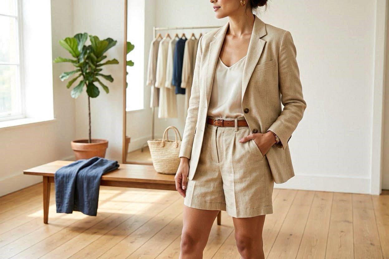 Top 17 Fresh Ways to Learn How to Wear a Blazer 12 Style a Blazer with Tailored Shorts Top 17 Fresh Ways to Learn How to Wear a Blazer - 12