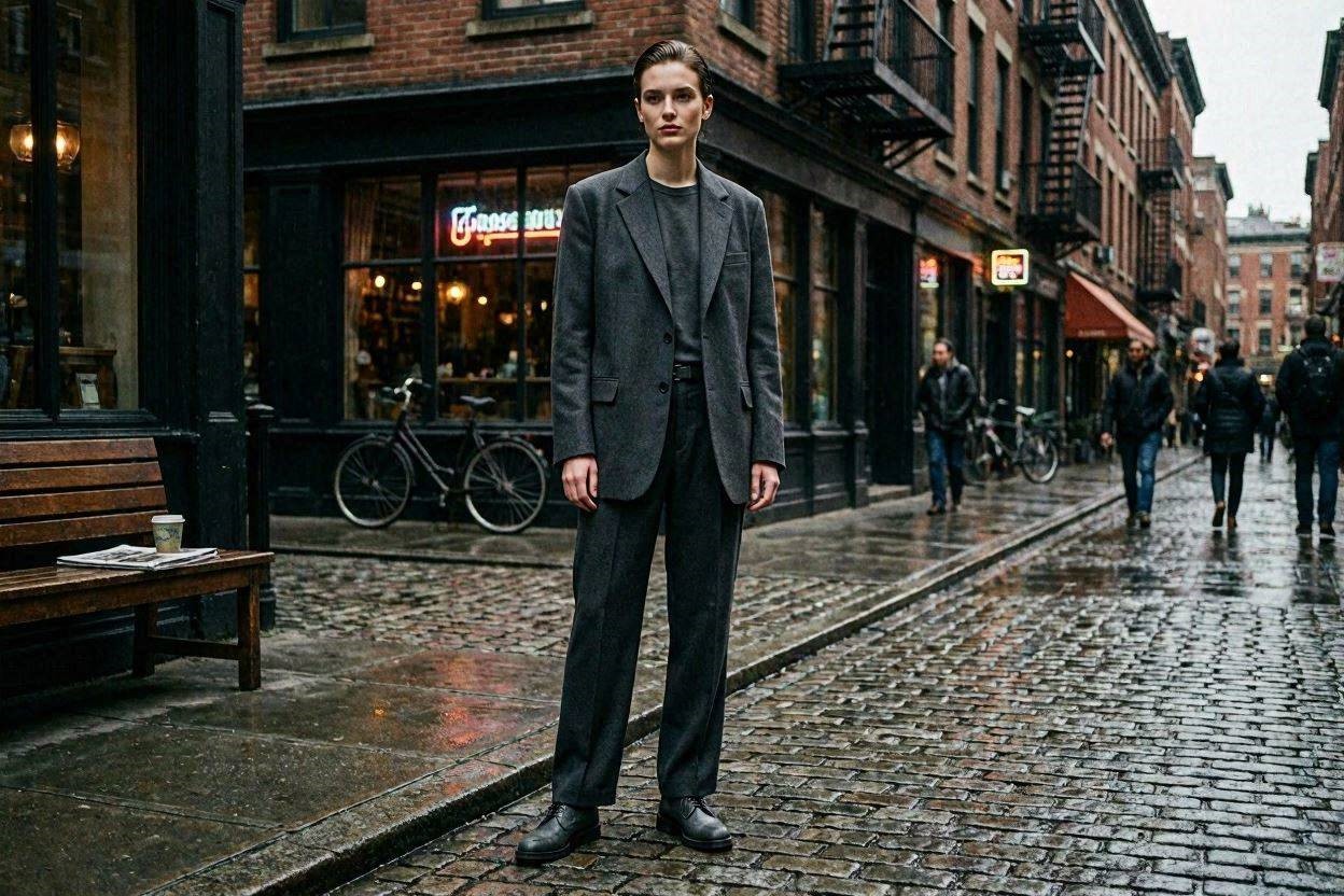 Top 17 Fresh Ways to Learn How to Wear a Blazer 7 Wear a Monochromatic Blazer Outfit Top 17 Fresh Ways to Learn How to Wear a Blazer - 7