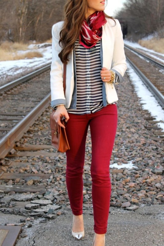 classic stripes 25 77+ Elegant Striped Outfit Ideas and Ways to Wear Stripes - 64
