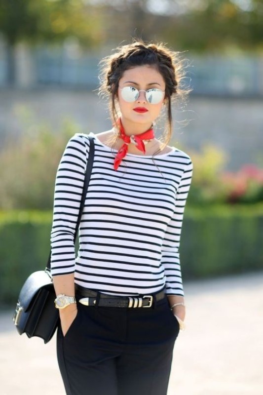 classic stripes 26 77+ Elegant Striped Outfit Ideas and Ways to Wear Stripes - 65