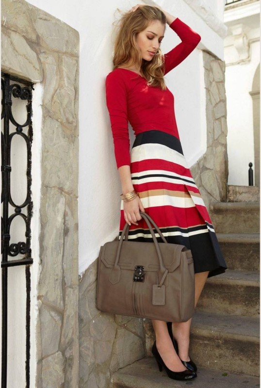 colorful stripes 20 77+ Elegant Striped Outfit Ideas and Ways to Wear Stripes - 102