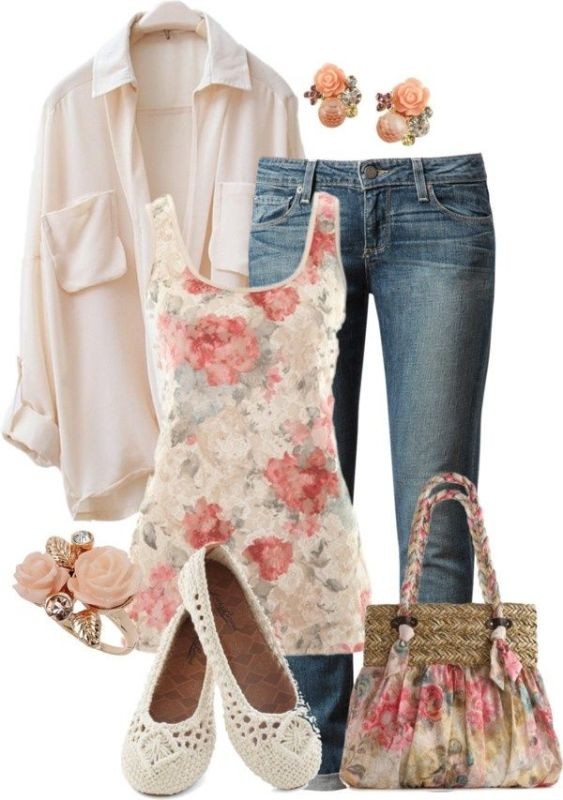 floral outfits 42 84+ Breathtaking Floral Outfit Ideas for All Seasons - 44