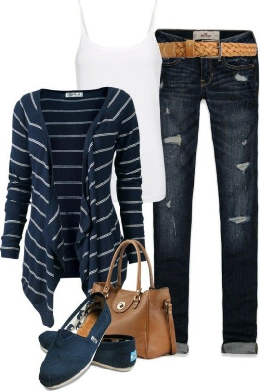 striped-outfit-ideas-23 89+ Awesome Striped Outfit Ideas for Different Occasions