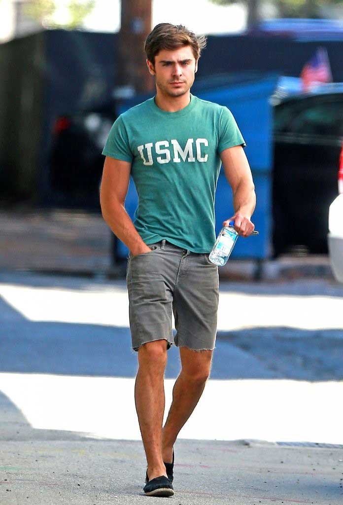 zac efron 15 Male Celebrities Fashion Trends for Summer - 47