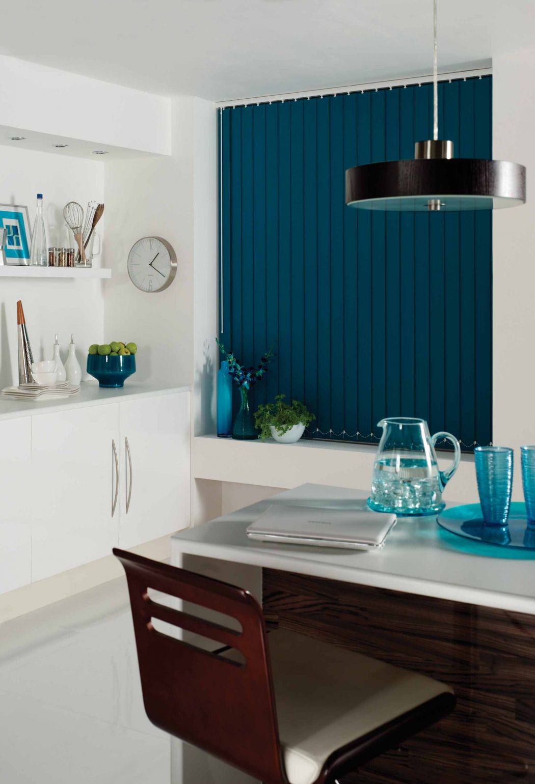 1 Gecco Vertical Blind Blue 20+ Hottest Curtain Design Ideas - 20