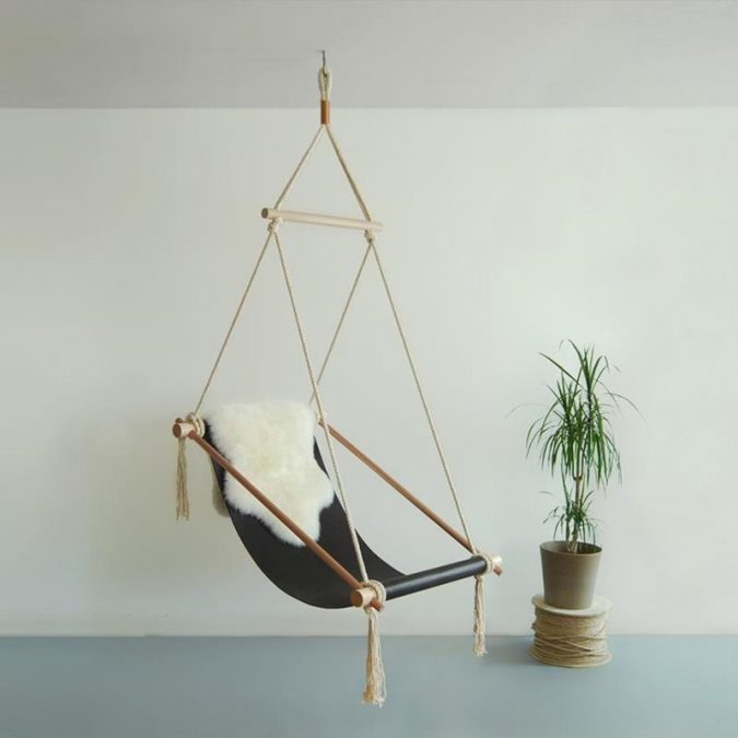 DIY hanging chair LIGHTINGLighting chairsify com 8 Creative DIY Decor Ideas for a Fancy-looking home - 18